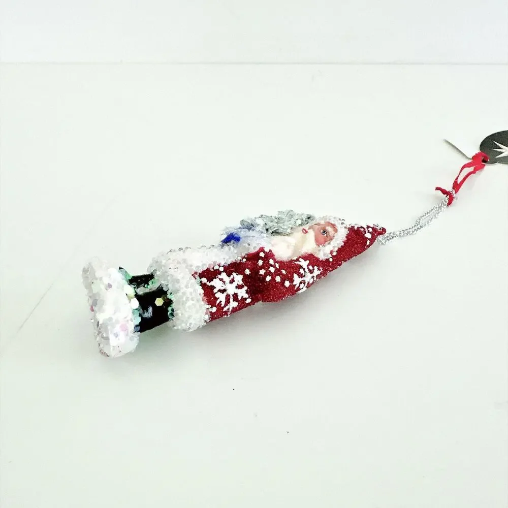 CHRISTOPHER RADKO TINSEL TIDINGS NICK ORNAMENT